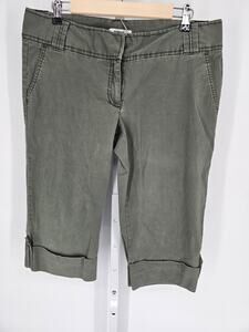 Express Women's Green Low Rise Belt Loop Pockets Shorts Size 12
